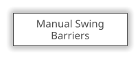Manual Swing Barriers